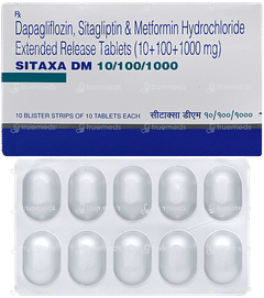 Sitaxa Dm 10/100/1000 Tablet 10