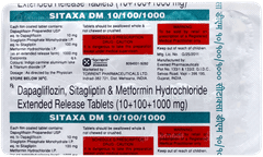 Sitaxa Dm 10/100/1000 Tablet 10