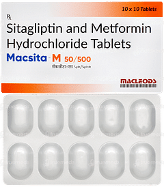 Macsita M 50/500 Tablet 10