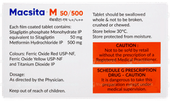 Macsita M 50/500 Tablet 10 Macsita M 50/500 Tablet 10