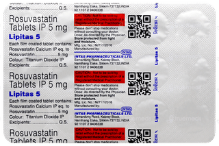 Lipitas 5 Tablet 15