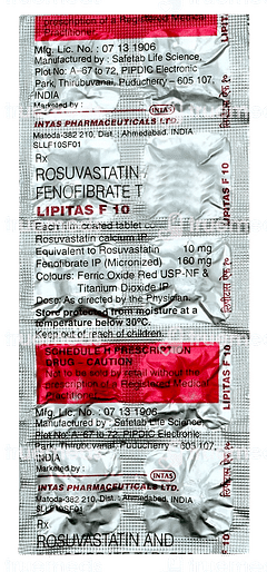 Lipitas F 10 Tablet 10