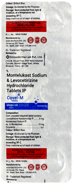 Covel M Tablet 10 Covel M Tablet 10