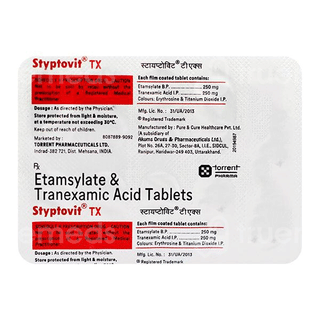 Styptovit Tx Tablet 10