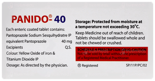 Panido 40 Tablet 15
