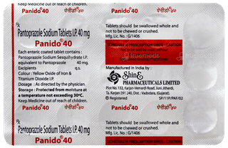 Panido 40 Tablet 15