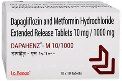 Dapahenz M 10/1000 Tablet 10