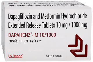 Dapahenz M 10/1000 Tablet 10