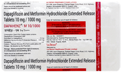 Dapahenz M 10/1000 Tablet 10