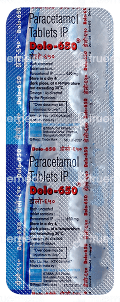 Dolo 650 Tablet 10 Dolo 650 Tablet 10