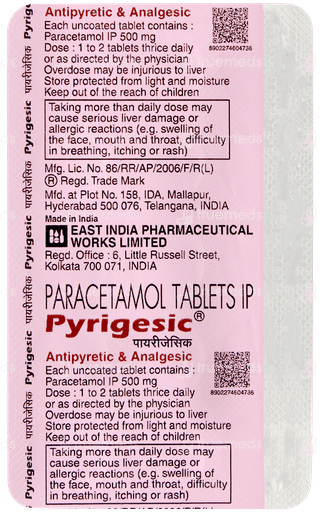 Pyrigesic Tablet 15