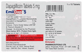 Emildap 5 Tablet 15