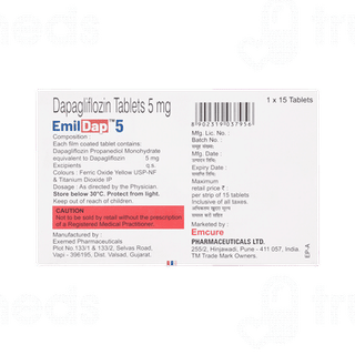 Emildap 5 Tablet 15