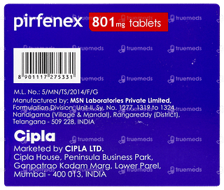 Pirfenex 801mg Tablet 10