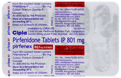 Pirfenex 801mg Tablet 10