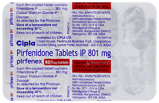 Pirfenex 801mg Tablet 10