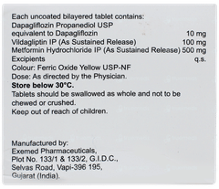 Daparyl Vm 500 Tablet 10 Daparyl Vm 500 Tablet 10