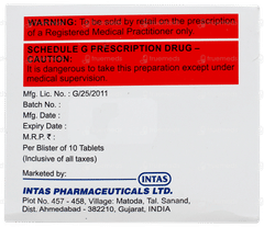 Daparyl Vm 500 Tablet 10 Daparyl Vm 500 Tablet 10