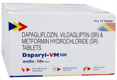 Daparyl Vm 500 Tablet 10 Daparyl Vm 500 Tablet 10