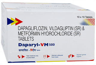 Daparyl Vm 500 Tablet 10