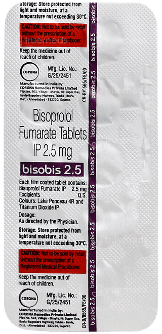 Bisobis 2.5 Tablet 10