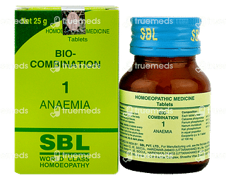 Sbl Bio Combination 1 Tablet 25gm