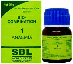 Sbl Bio Combination 1 Tablet 25Gm Sbl Bio Combination 1 Tablet 25Gm