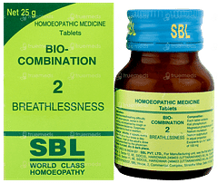 Sbl Bio Combination 2 Tablet 25gm Sbl Bio Combination 2 Tablet 25gm