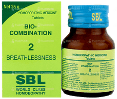 Sbl Bio Combination 2 Tablet 25gm