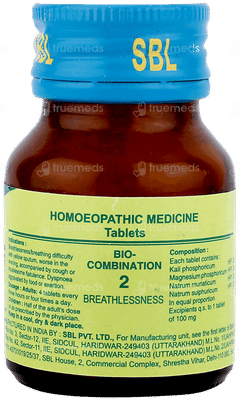 Sbl Bio Combination 2 Tablet 25gm