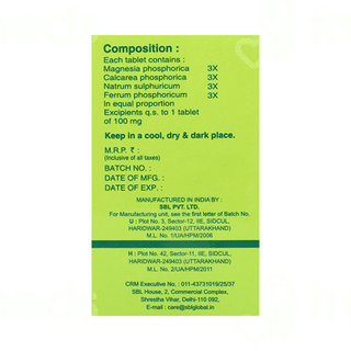 Sbl Bio Combination 3 Tablet 25gm