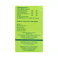Sbl Bio Combination 4 Tablet 25gm