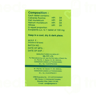 Sbl Bio Combination 4 Tablet 25gm