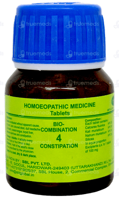 Sbl Bio Combination 4 Tablet 25gm