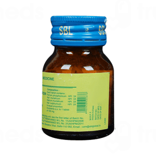 Sbl Bio Combination 5 Tablet 25gm