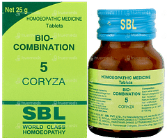 Sbl Bio Combination 5 Tablet 25gm Sbl Bio Combination 5 Tablet 25gm
