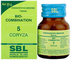 Sbl Bio Combination 5 Tablet 25gm