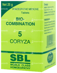 Sbl Bio Combination 5 Tablet 25gm