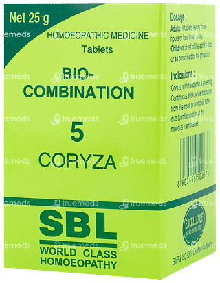 Sbl Bio Combination 5 Tablet 25gm