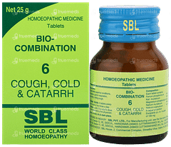 Sbl Bio Combination 6 Tablet 25gm