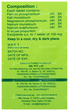 Sbl Bio Combination 6 Tablet 25gm