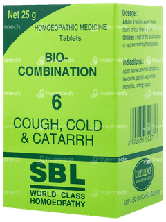 Sbl Bio Combination 6 Tablet 25gm