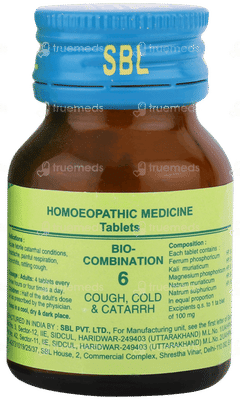 Sbl Bio Combination 6 Tablet 25gm