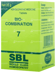 Sbl Bio Combination 7 Tablet 25gm