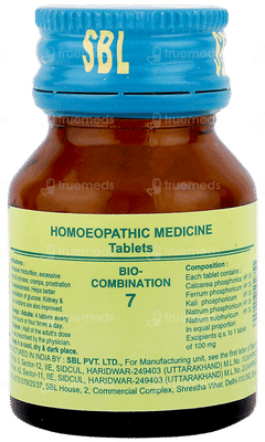 Sbl Bio Combination 7 Tablet 25gm