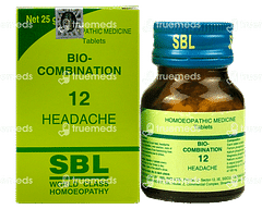 Sbl Bio Combination 12 (headache) Tablet 25 GM