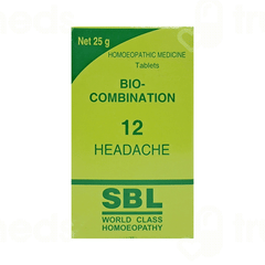 Sbl Bio Combination 12 Tablet 25gm