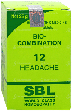 Sbl Bio Combination 12 Tablet 25gm