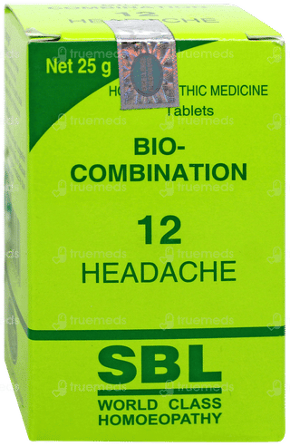 Sbl Bio Combination 12 Tablet 25gm