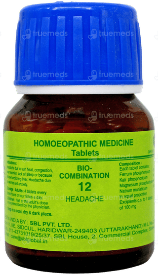 Sbl Bio Combination 12 Tablet 25gm